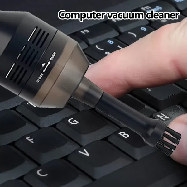 Mini Handheld Vacuum Cleaner USB/Battery Powered PC Keyboard Dust Remover,Cleaning small household appliances, car dust