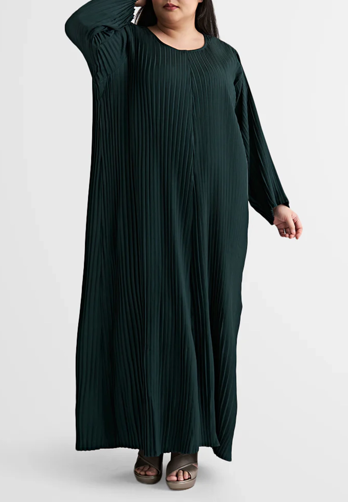 Loose unique design pleated dress