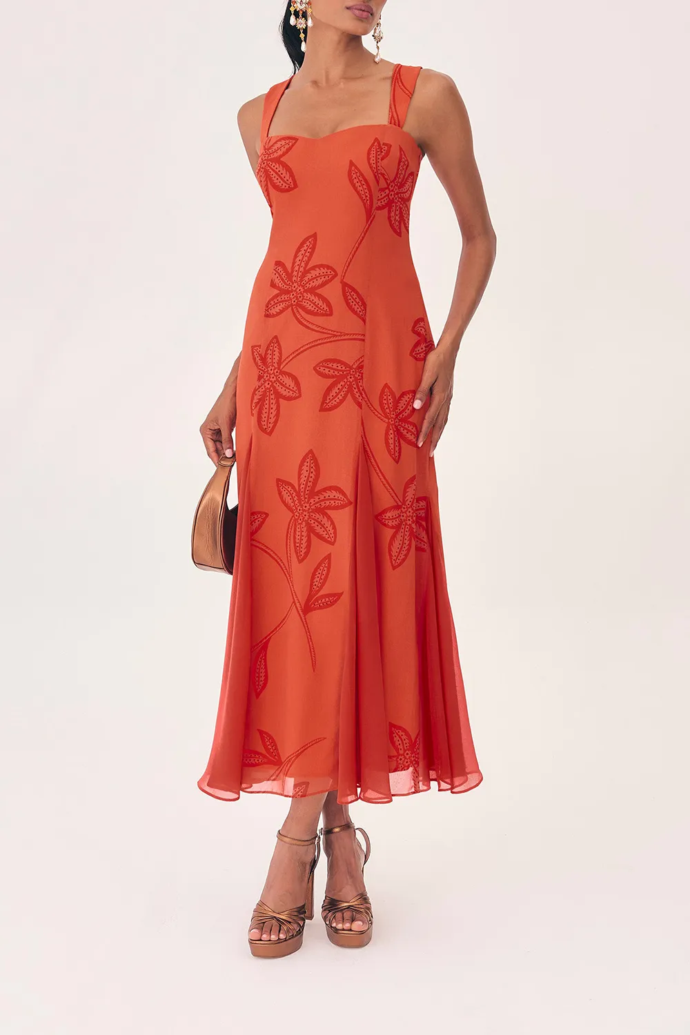 five-leaf Salima Dress