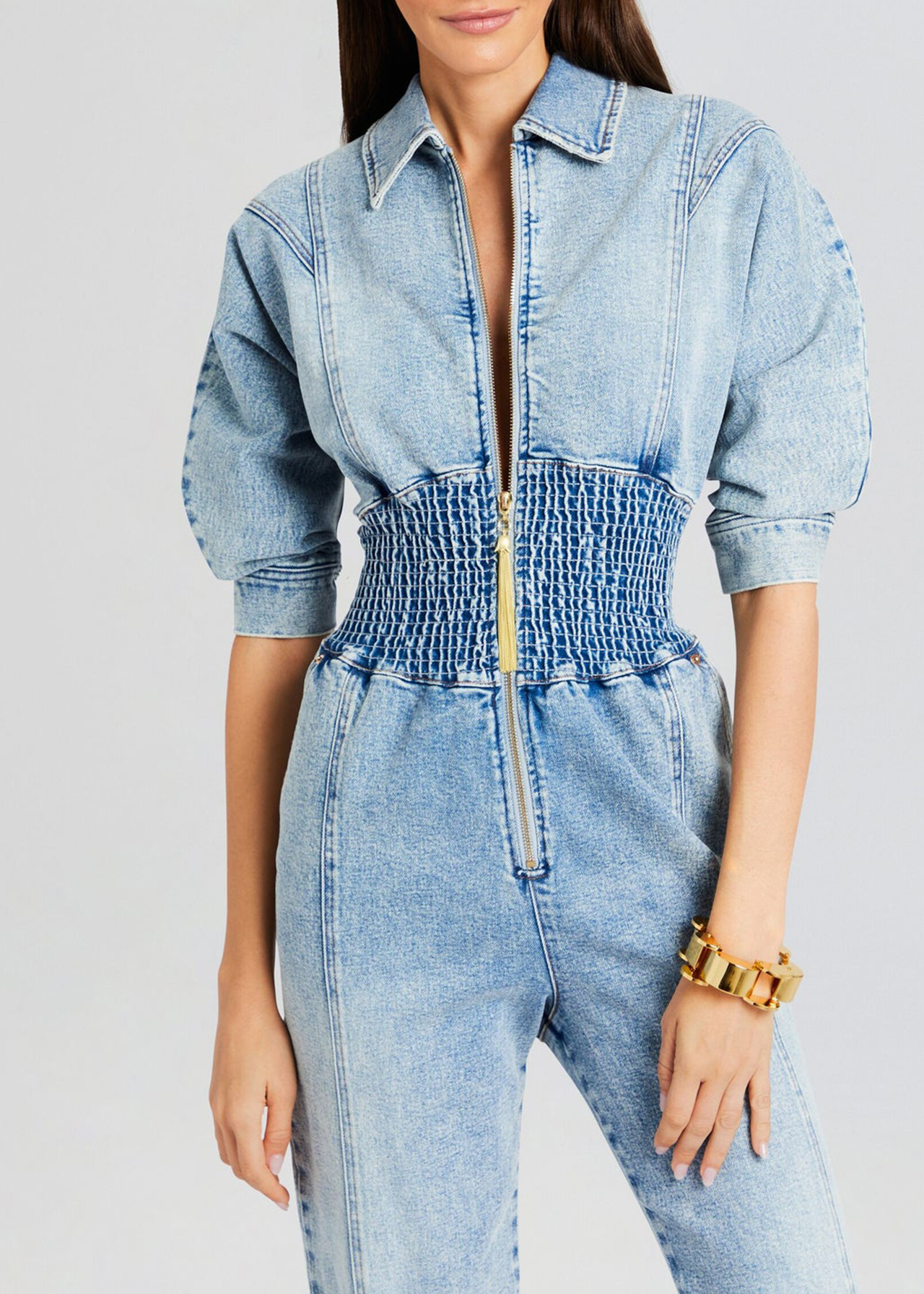 Ellis Lapel Collar Jumpsuit