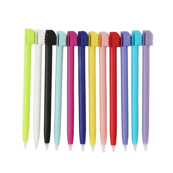 12 Colors/lot Plastic Touch Screen Stylus Pen For Nntendo 3DS XL For NDSI XL Game Accessories