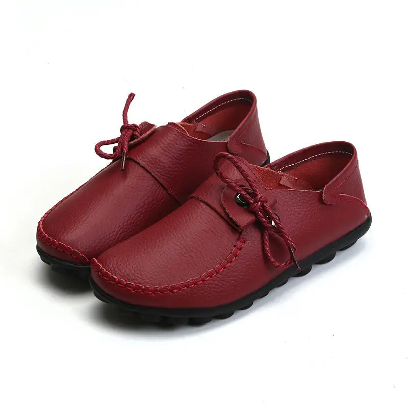 Cilool Flat Beef Tendon Low Top Casual Shoes