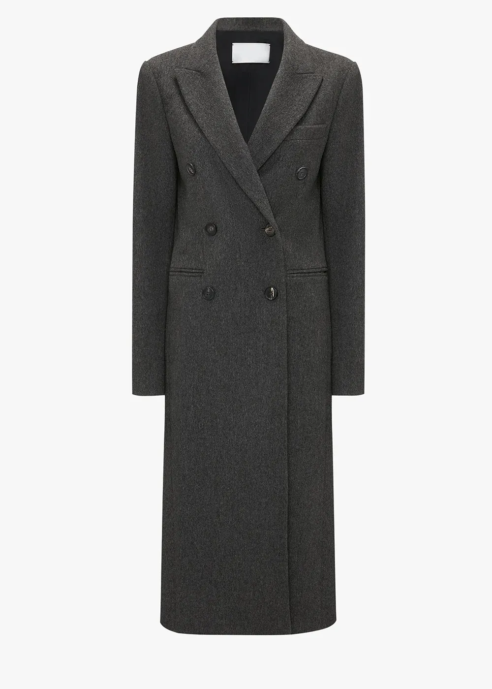 Tailored Grey Slim Coat