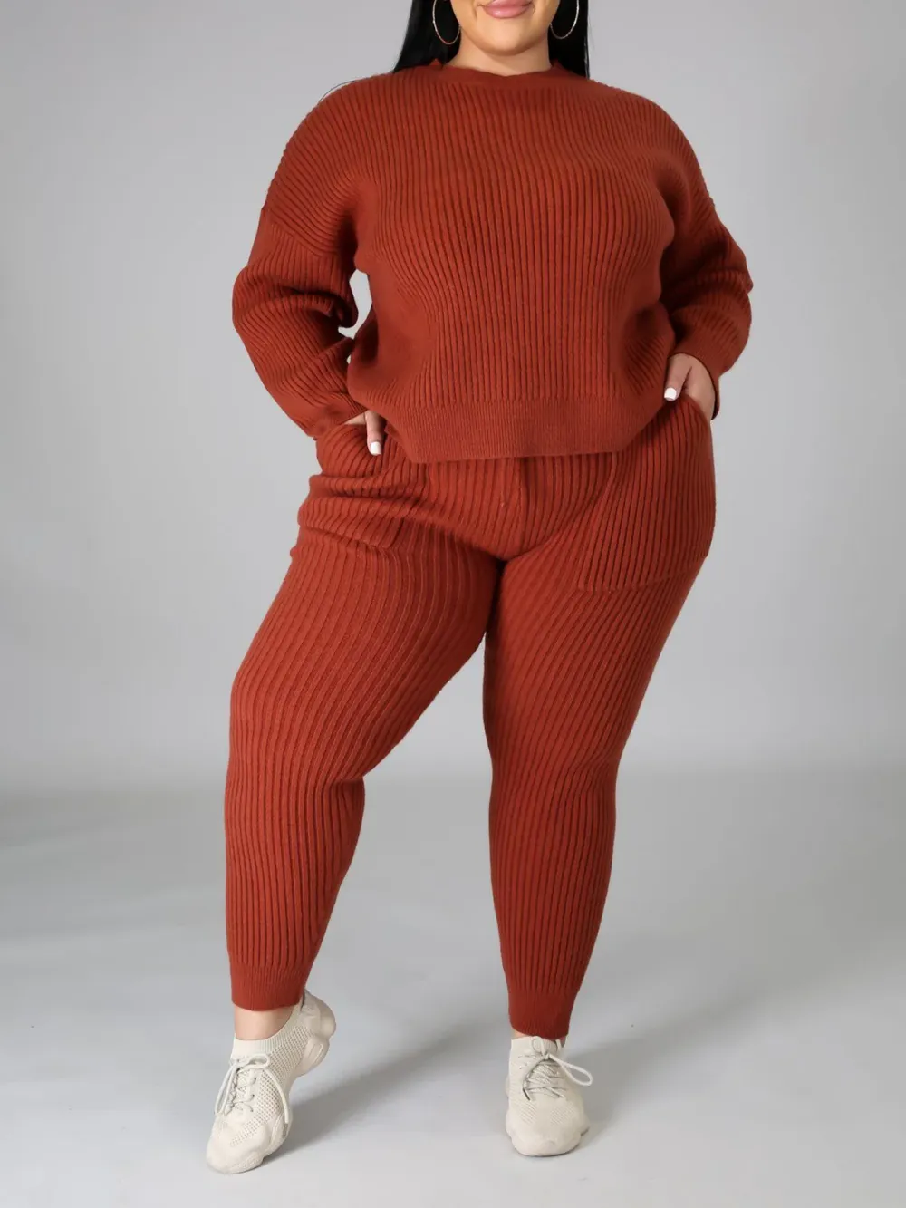 Plus-Size Fashion Knitwear For Women