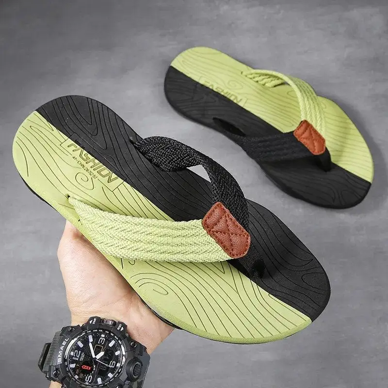 Orthopedic Sandals Men Wide Width Comfy Flat Sporty Flip-flops Trendy Summer