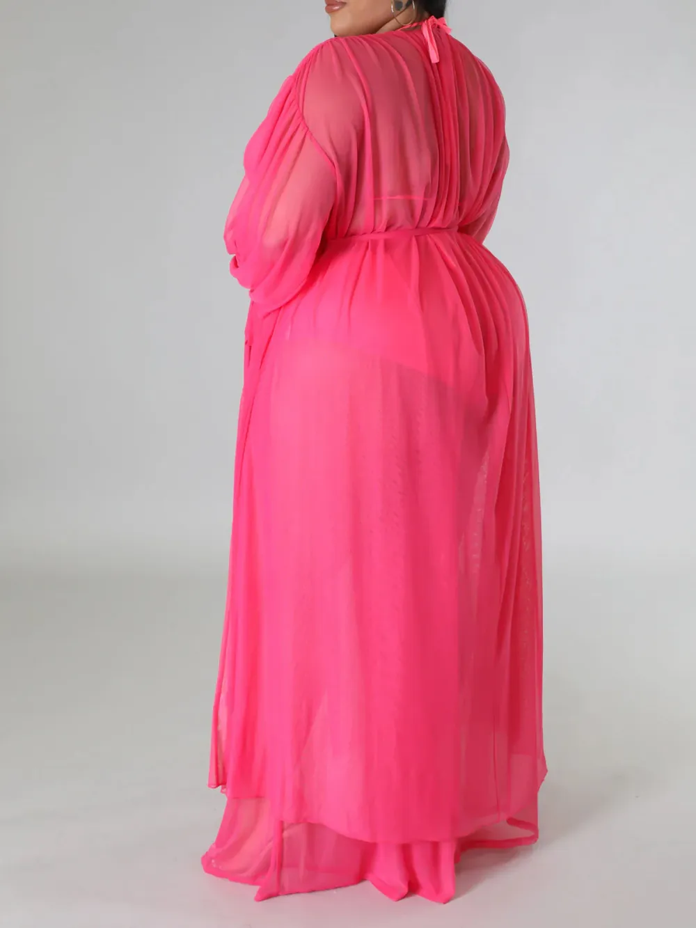 Women'S Fashion Plus-Size Tulle Suit