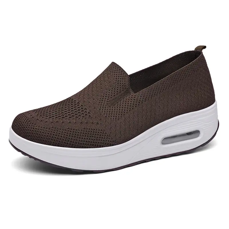 Cilool Casual Slip-On Sport Shoes Runing Platform Sneakers