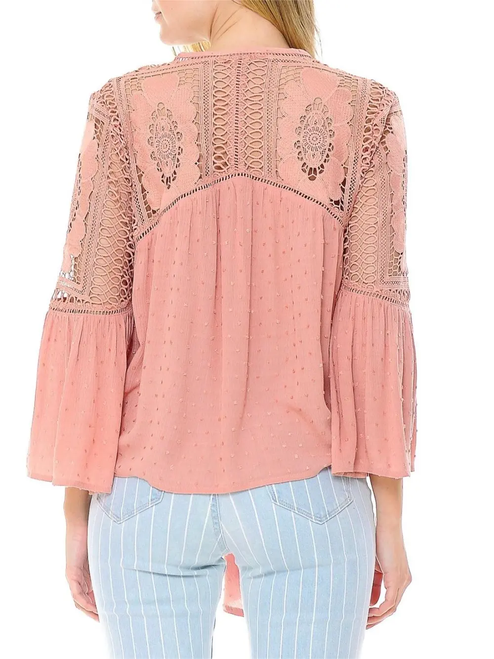 Spellbound Front-Tie Blouse