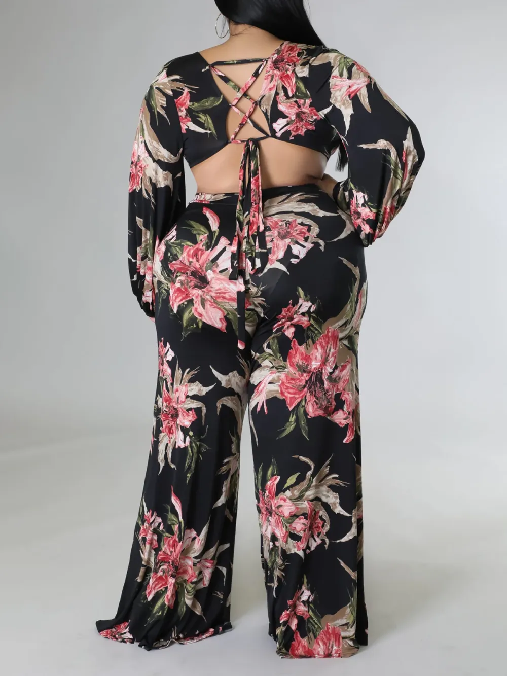 Plus-Size Fashion Women'S One-Piece Pants