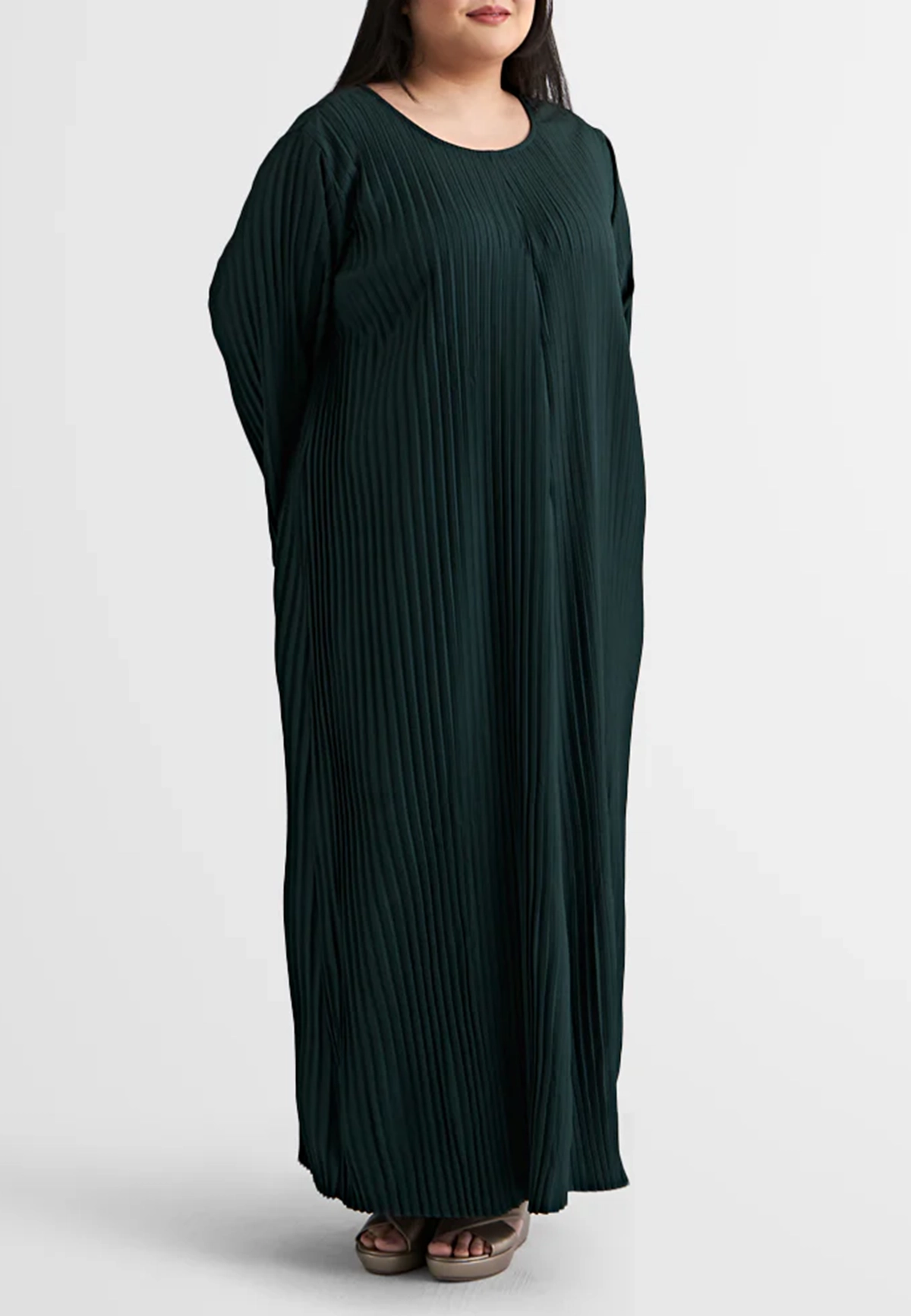 Loose unique design pleated dress