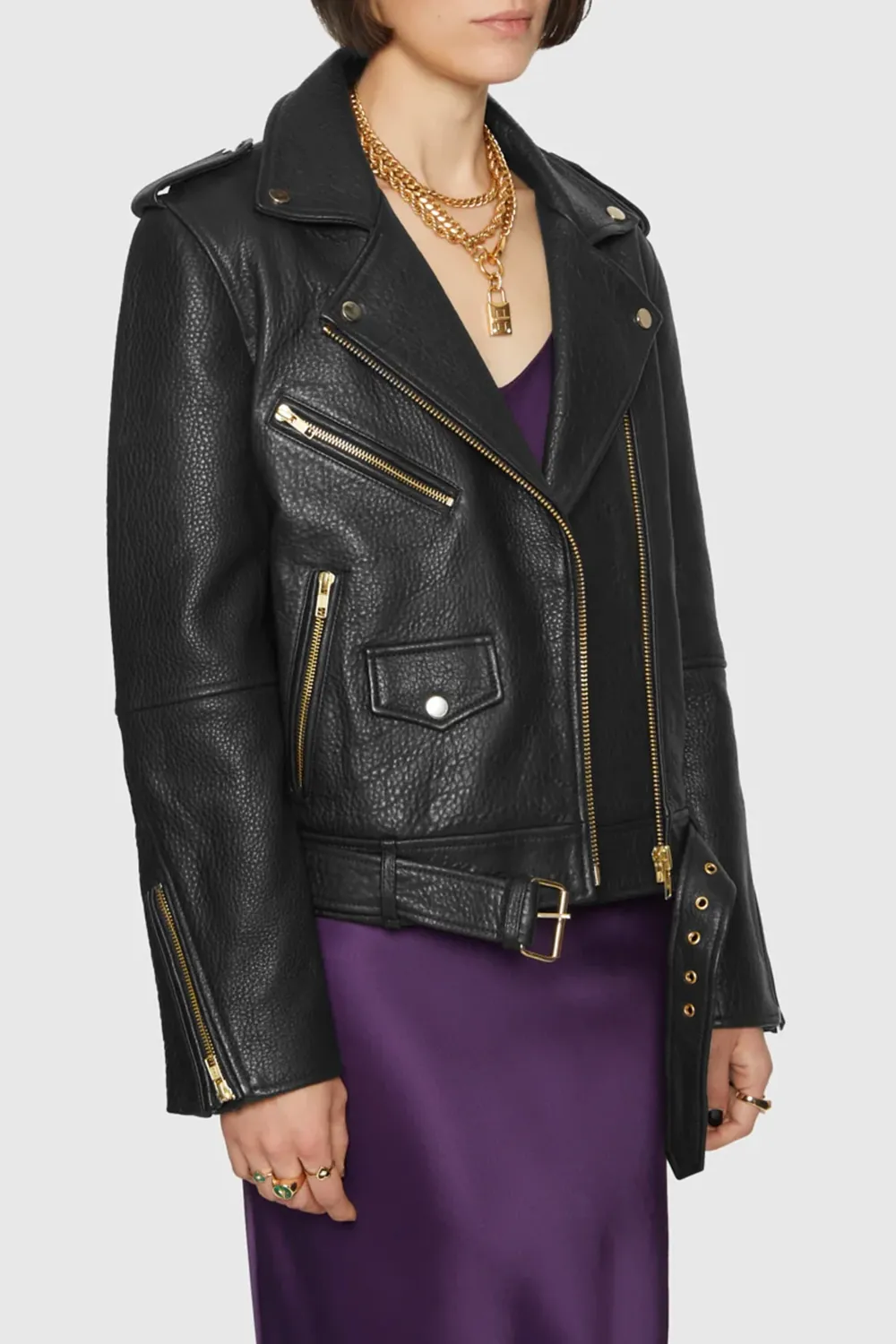 Women's Pure Black Jacket