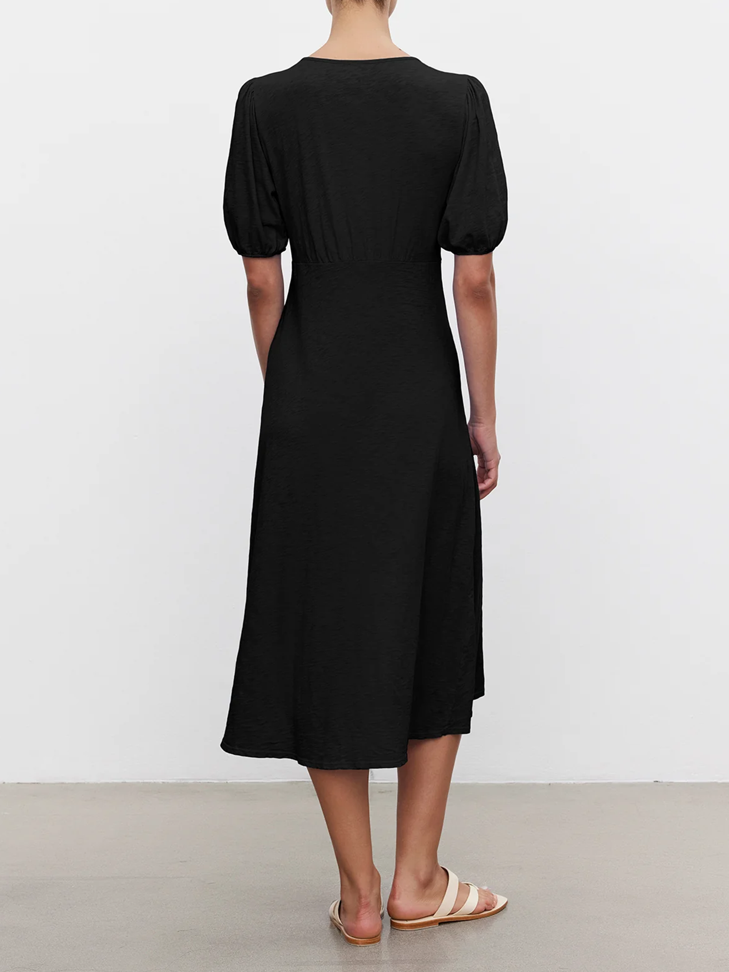 Parker Cotton Slub Midi Dress