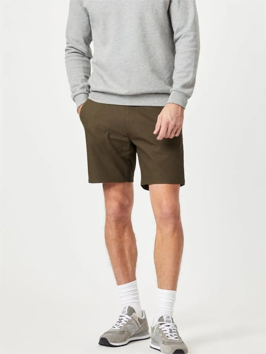 Chino Khaki Inseam Shorts