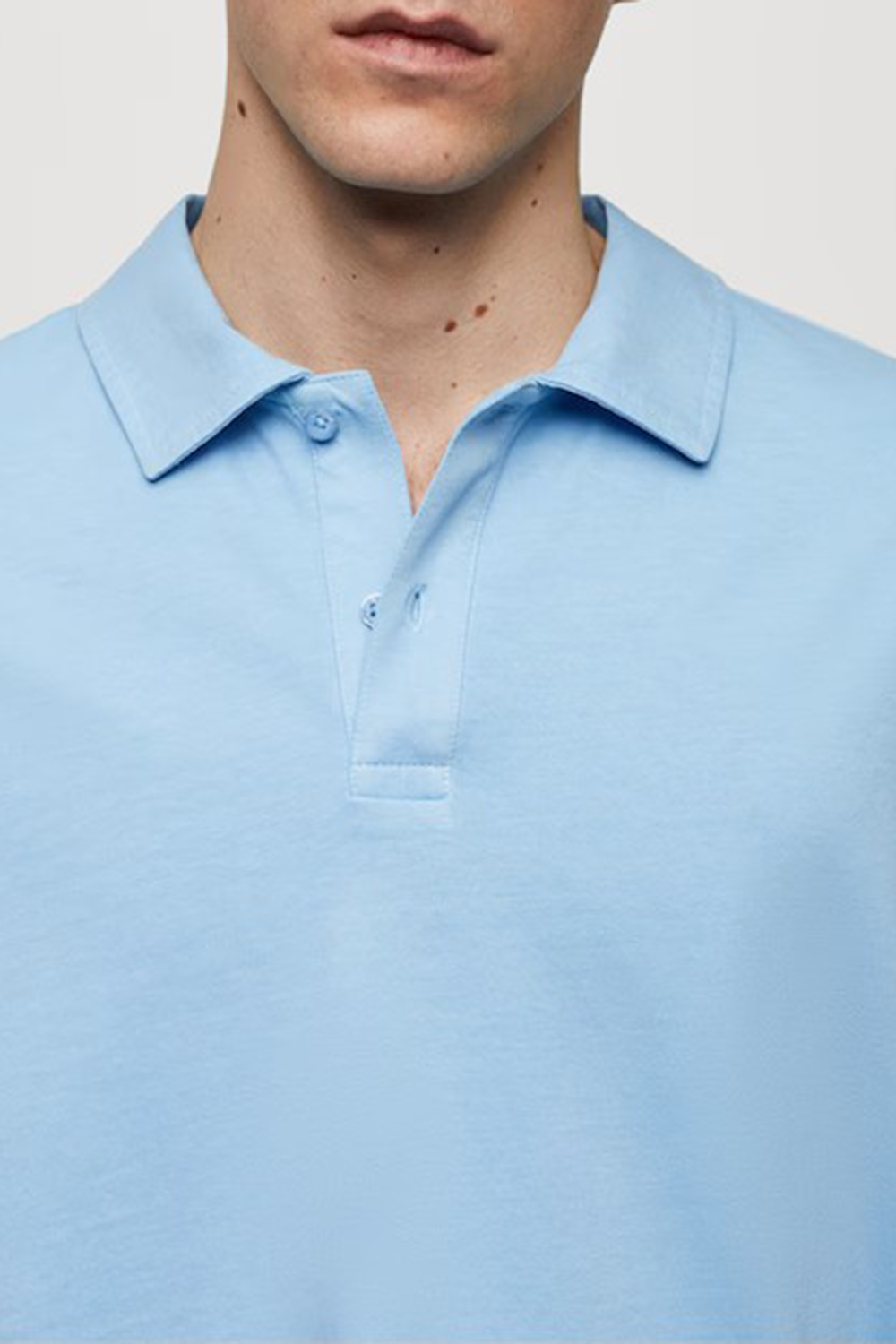 Two Buttons Relaxed-Fit Polo Shirt