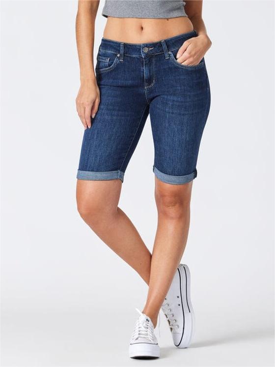 Karly Bermuda Denim Shorts