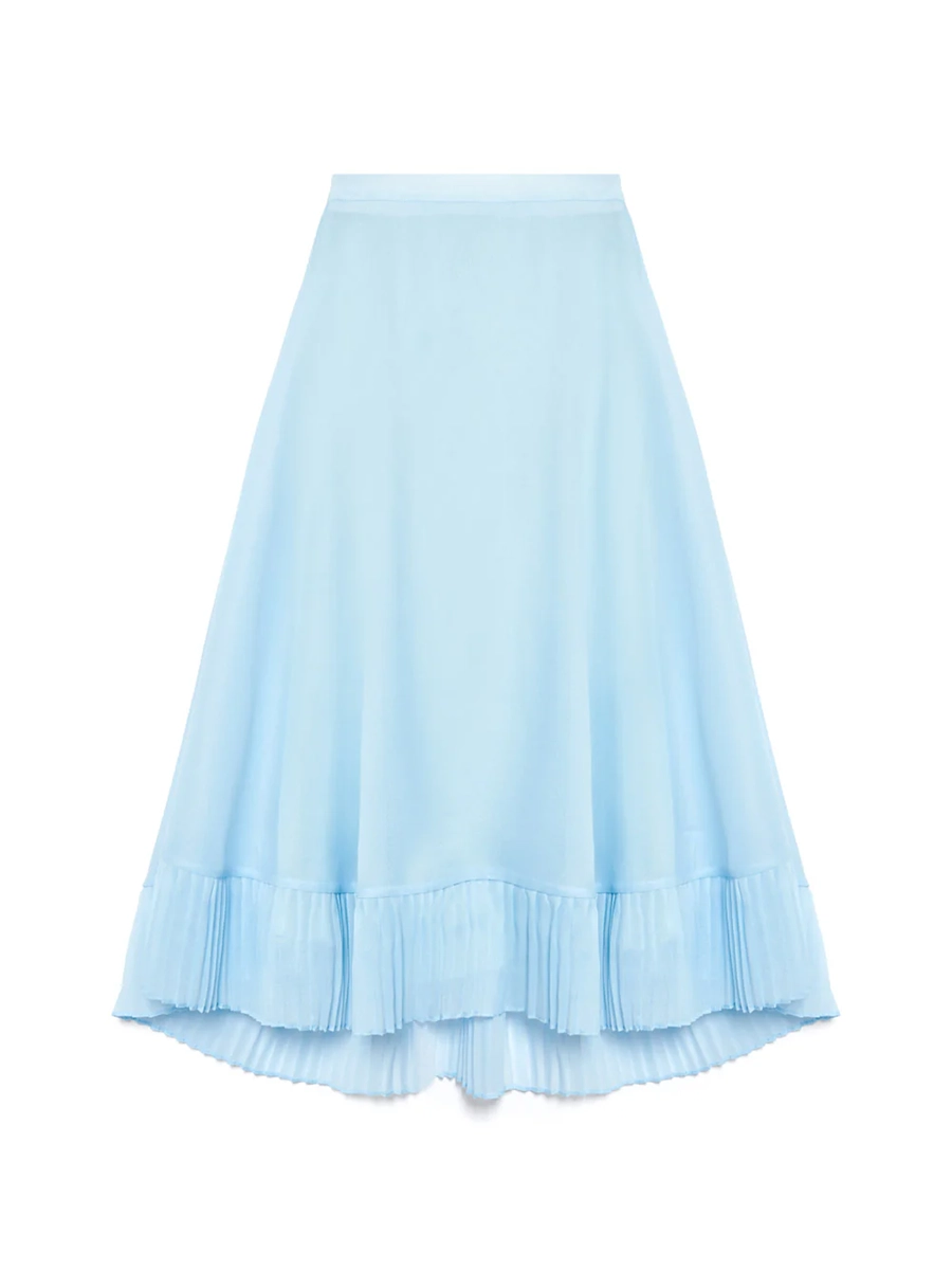 DREAM Fig Pleat Midi Skirt