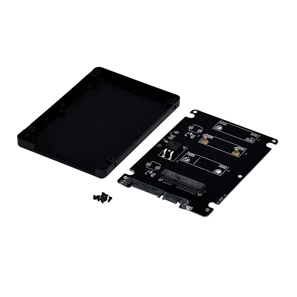 Mini piece mSATA SSD To 2.5Inch SATA3 Adapter Card With Case