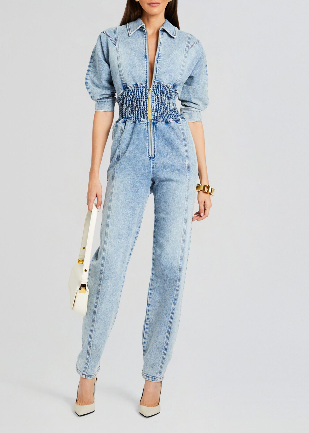 Ellis Lapel Collar Jumpsuit