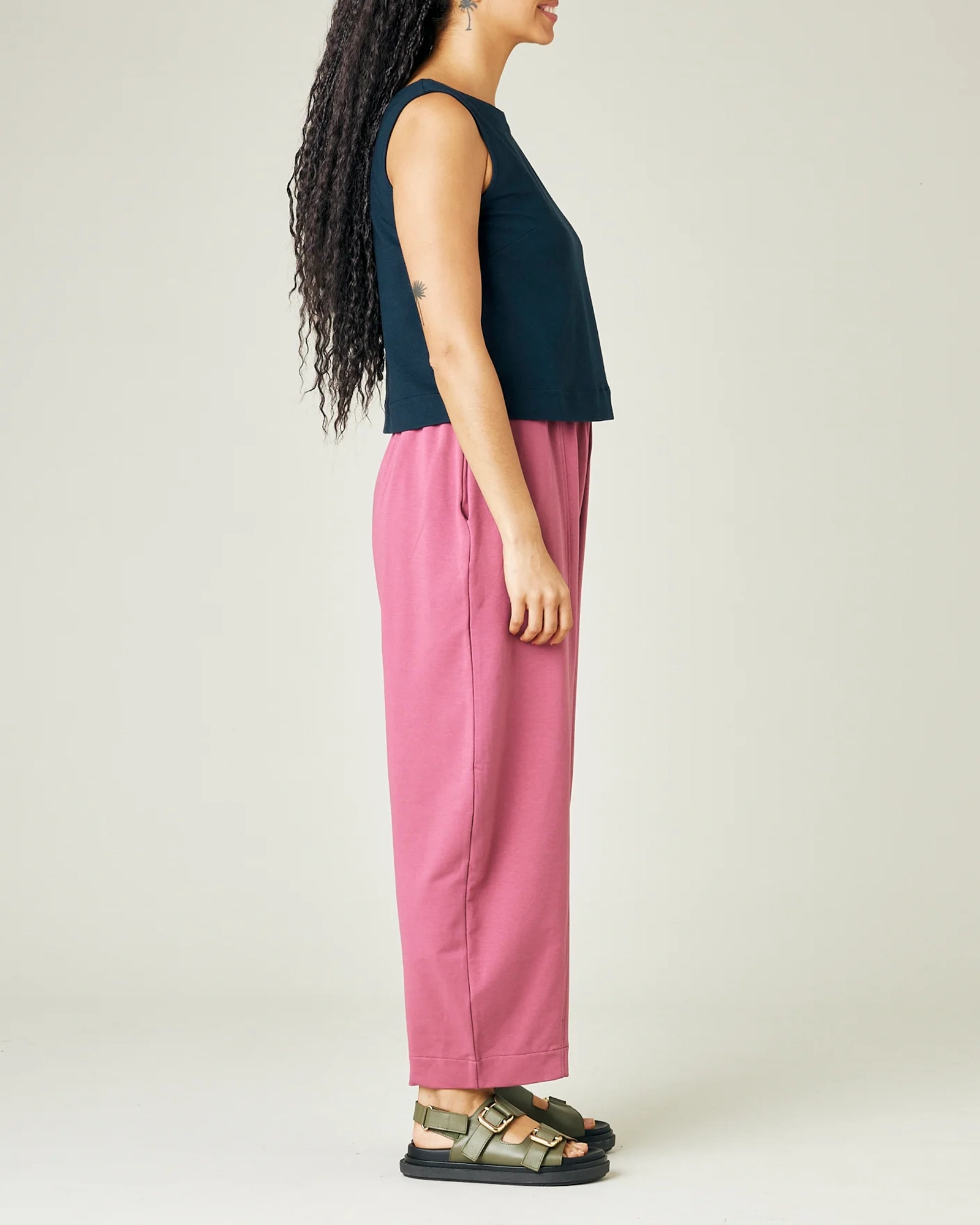 DESERT ROSE JERSEY TROUSERS