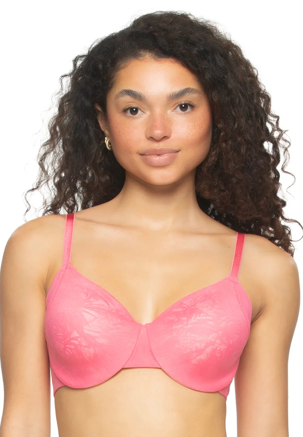 Felina Jessamine Unlined Side Smoothing Minimizer Bra