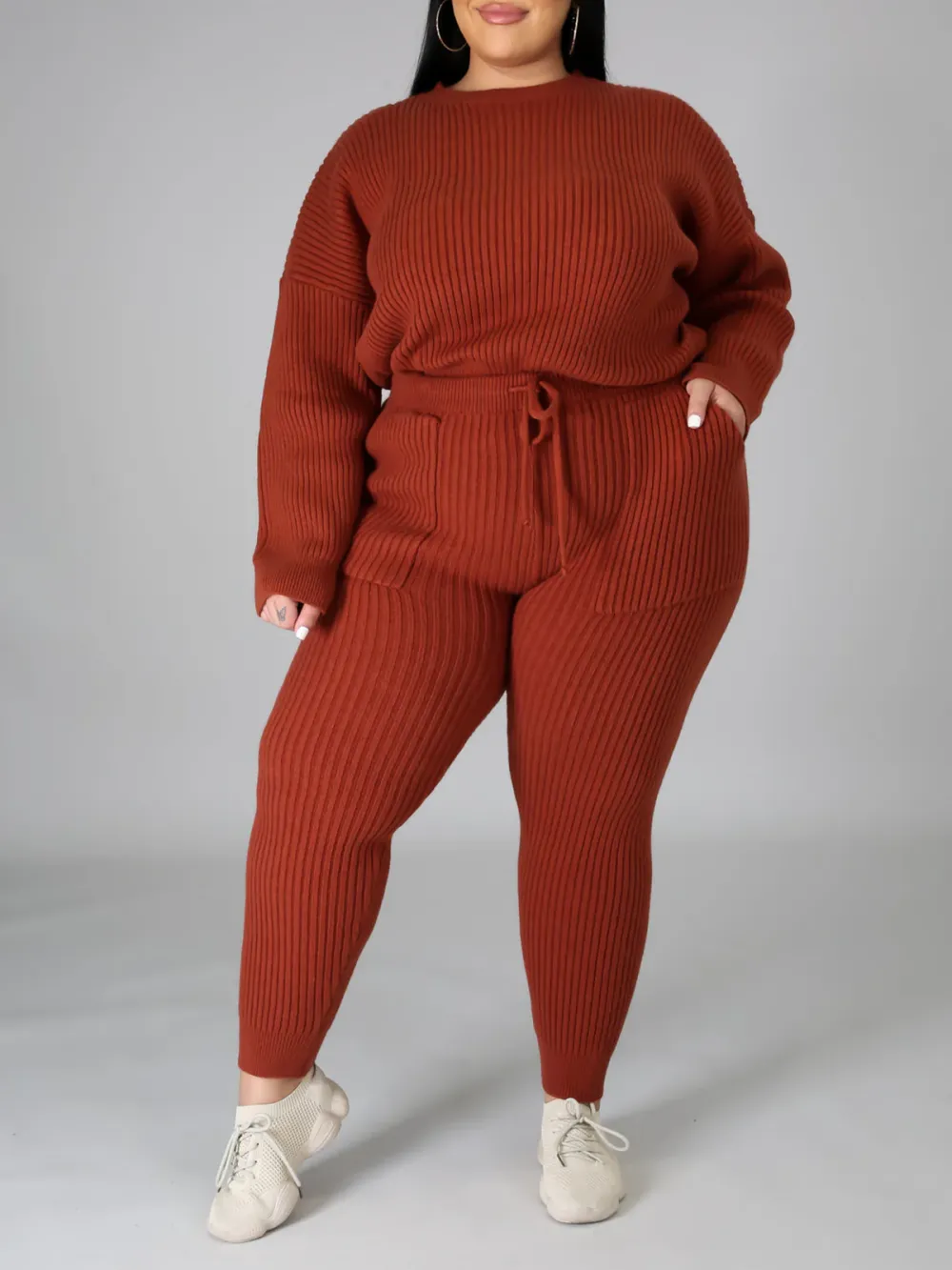 Plus-Size Fashion Knitwear For Women