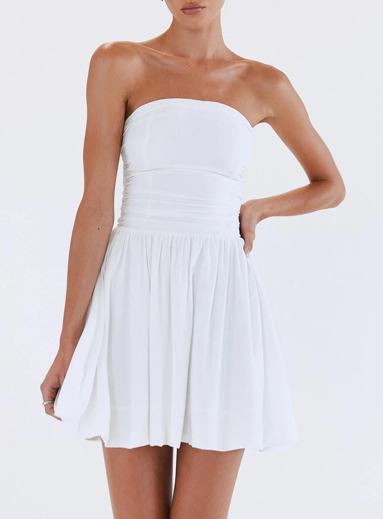 Rashida Strapless Mini Dress