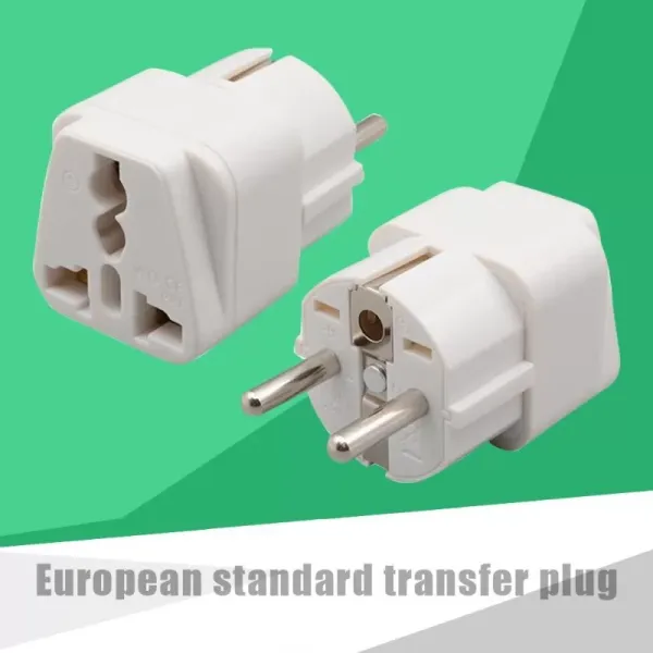 Universal EU to Chinese Plug Power Socket Adapter Travel Converter Plug for European Germany France Support Dropshipping