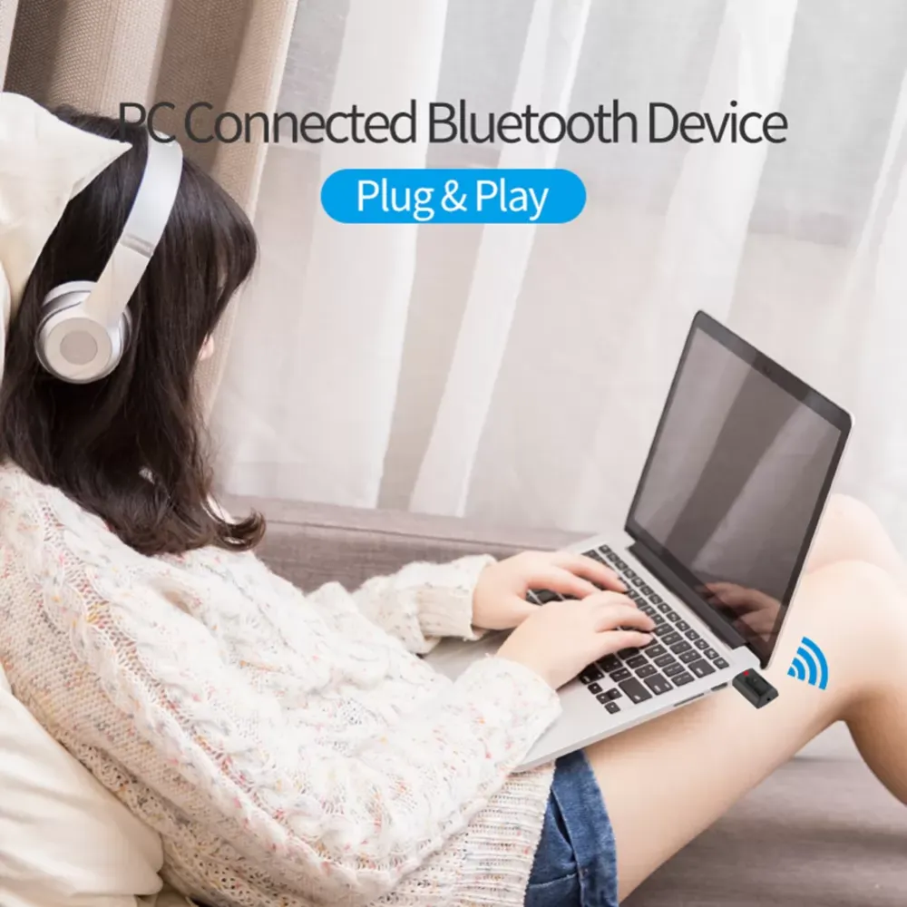 USB Wireless Audio Adapter Bletooth Transmitter Receiver Space-saving MSD168 Portable 4 in 1 USB Bletooth Players