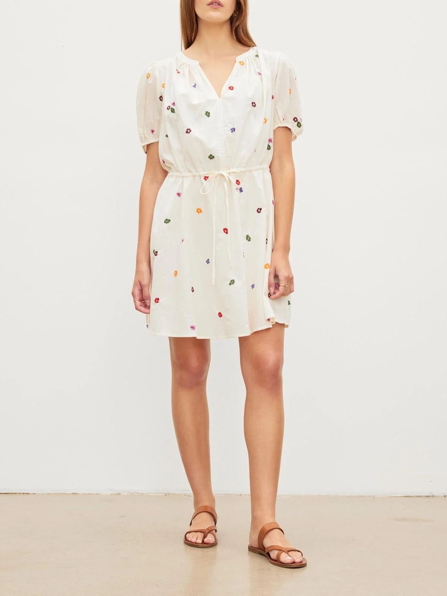 Cleo Embroidered Boho Dress