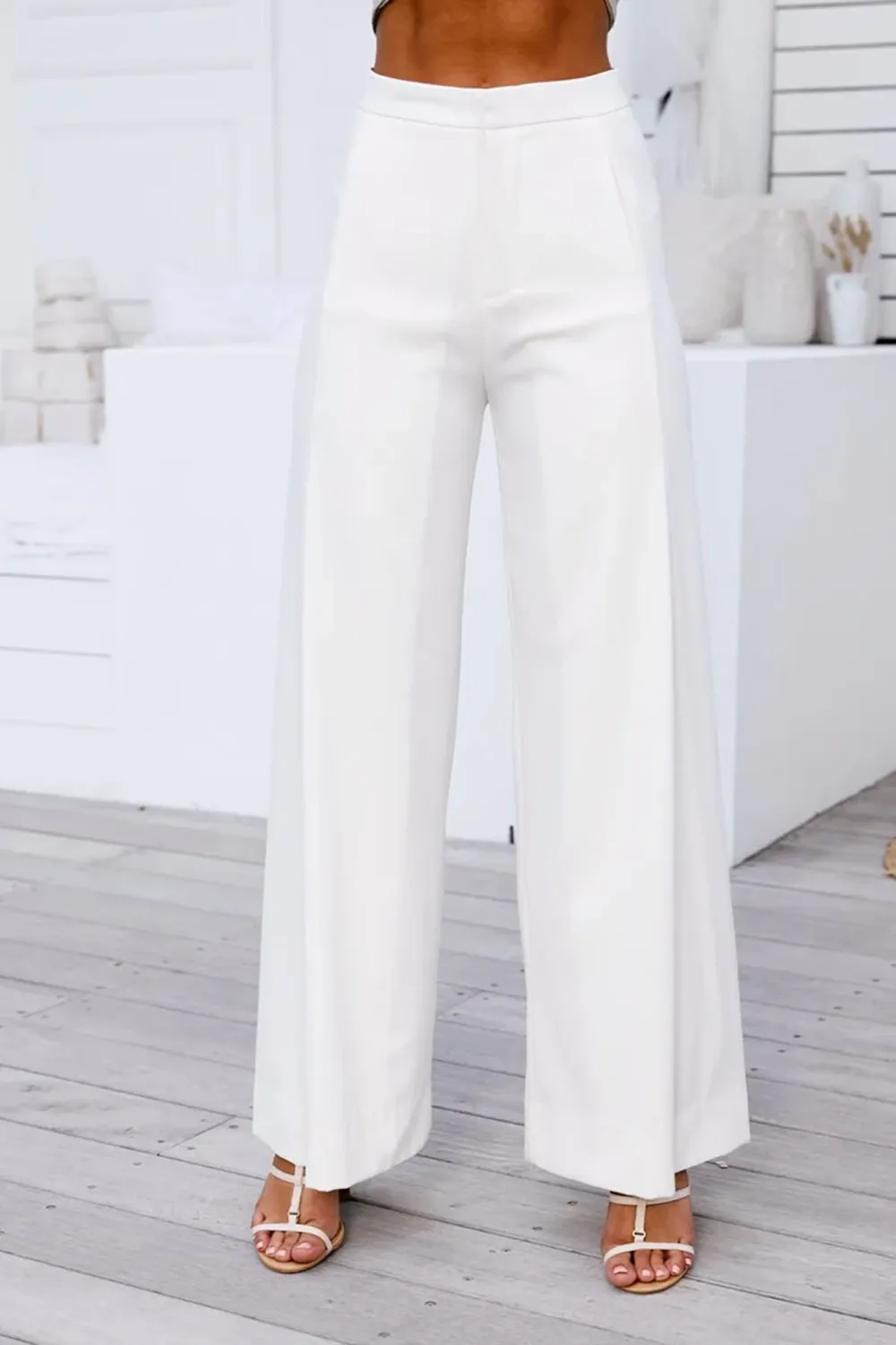 Louvre Pants (White)