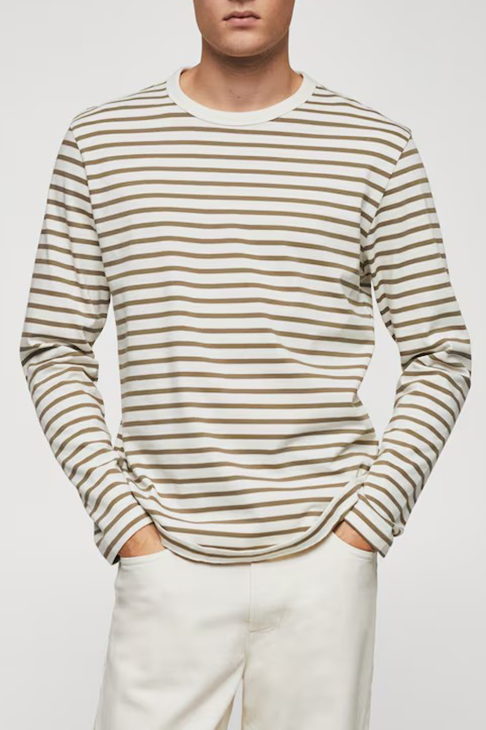 Regular Striped Long Sleeves T-Shirt