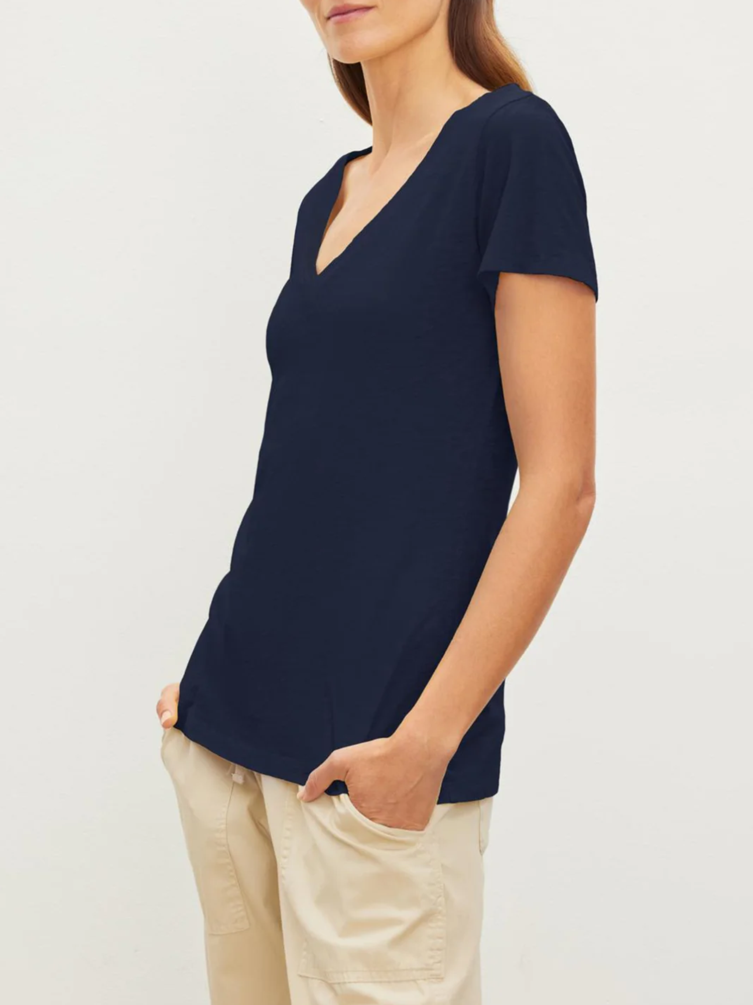 Casual Lilith V-neck Tee