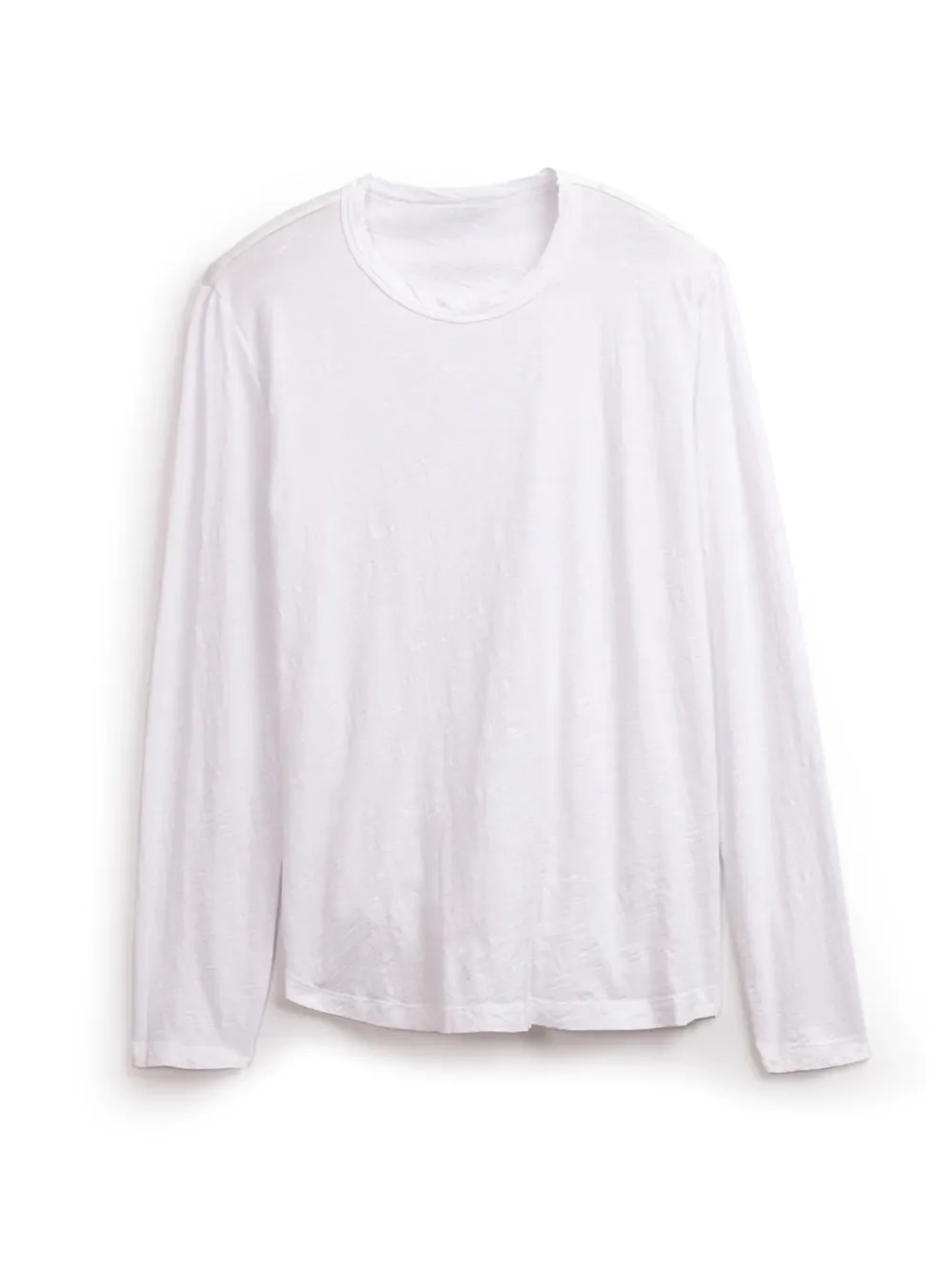 Basic Cotton Round Neck Long Sleeve T-Shirt