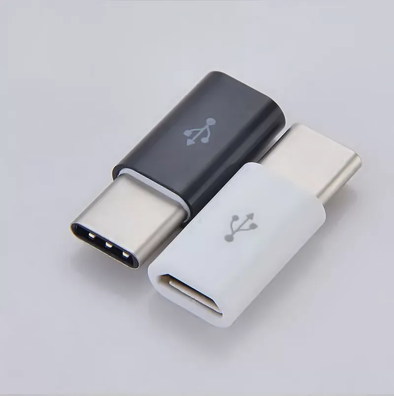 Mini Type C To Micro USB Converter Type-c Adapter Android Smartphone Jack Splitter Compatible Charge Data Transmission For Phone