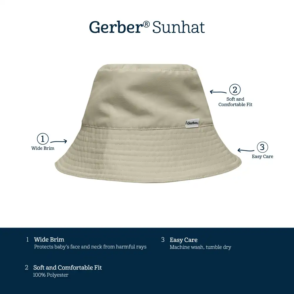 Toddler Neutral Olive Sunhat