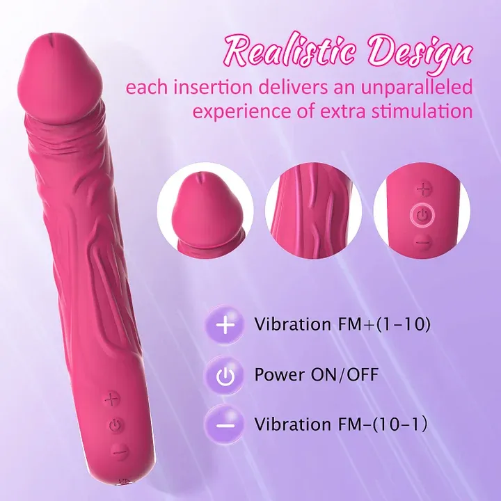 10 Powerful Realistic Silicone G-Spot Dildo