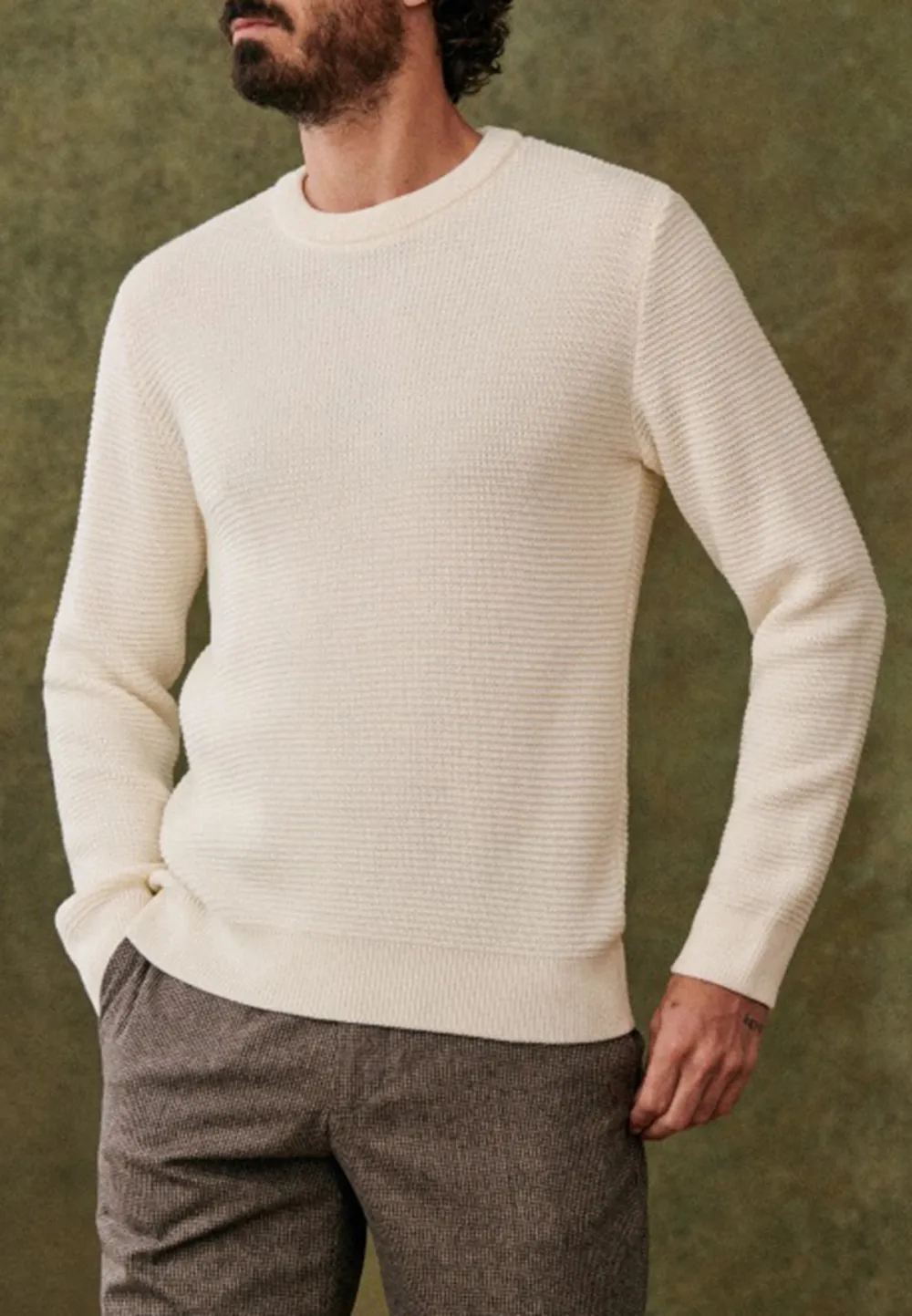 Chuck Sweater-Ecru