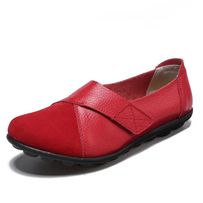 Cilool Genuine Comfy Leather Loafers