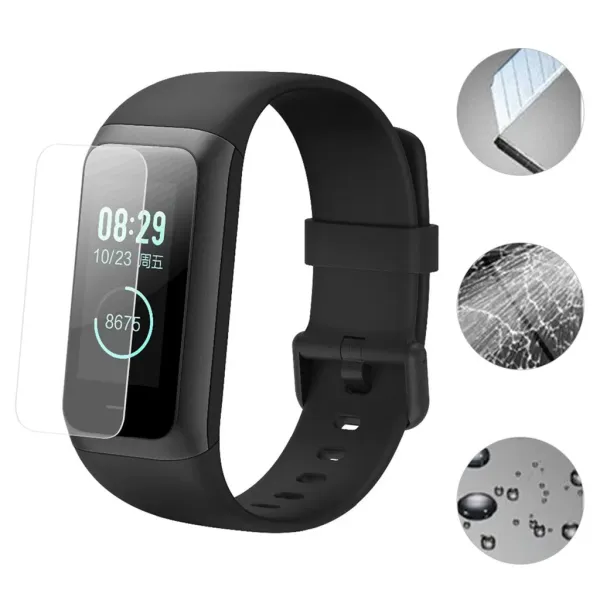 4 x Clear Hydrogel Film Screen Protector For Xiaomi Huami Amazfit Cor 2 Band Strong Sports Bracelet band Accessories