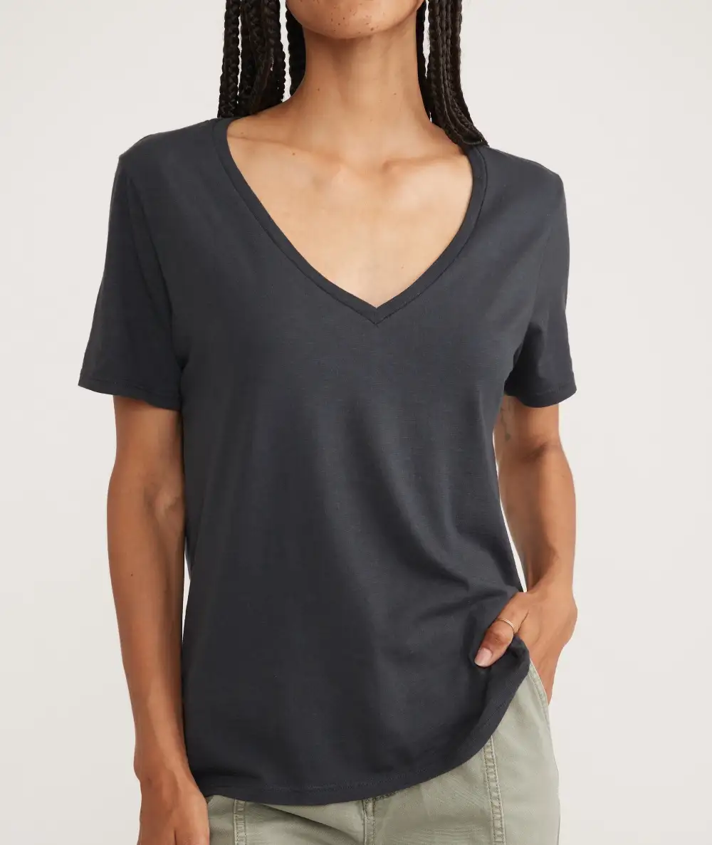 Boyfriend V Neck Tee