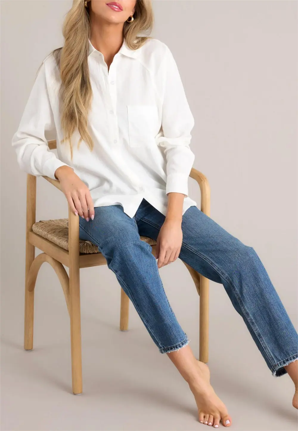 Z-SUPPLY THE PERFECT WHITE LINEN TOP