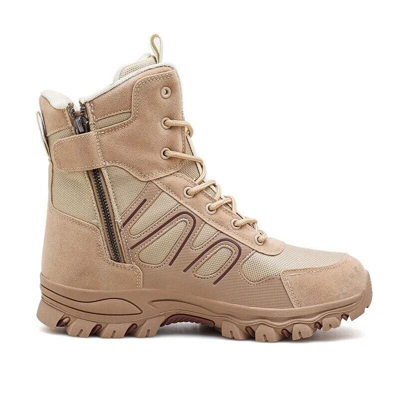 Men's Outdoor Tactical Hiking Boots Non-Slip Breathable Work Boots