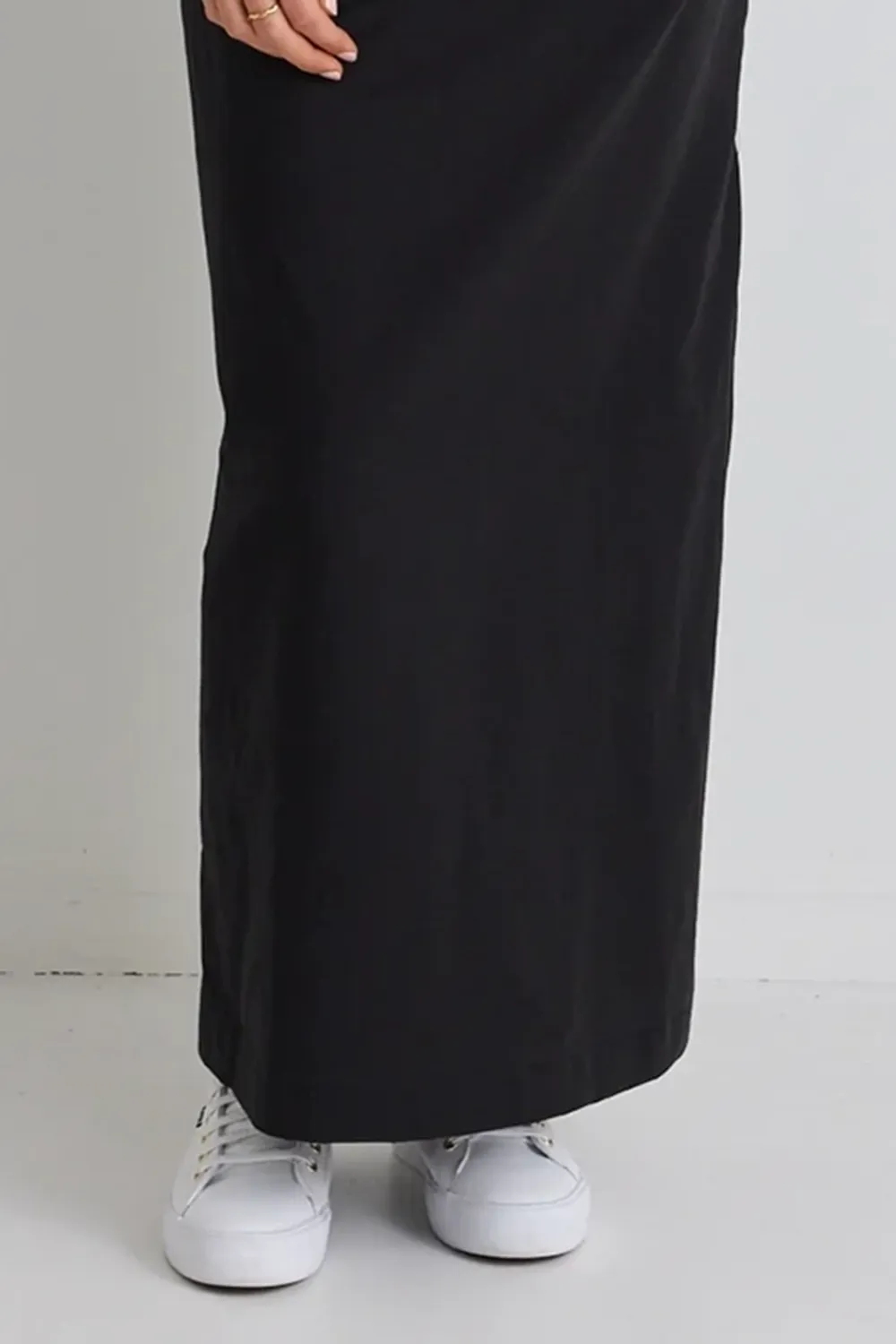 Classified Black Maxi Dress