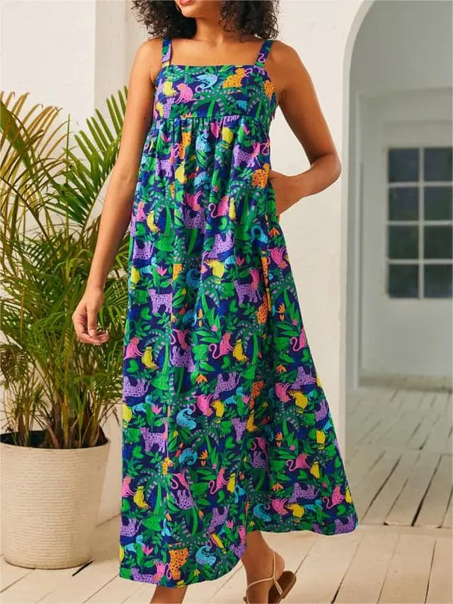 Enchanted Forest Maxi Dress