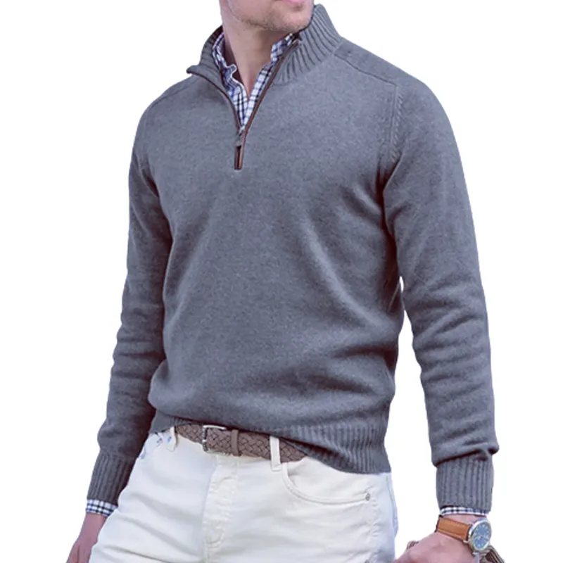 2023 Men's Quarter Zip Sweaters