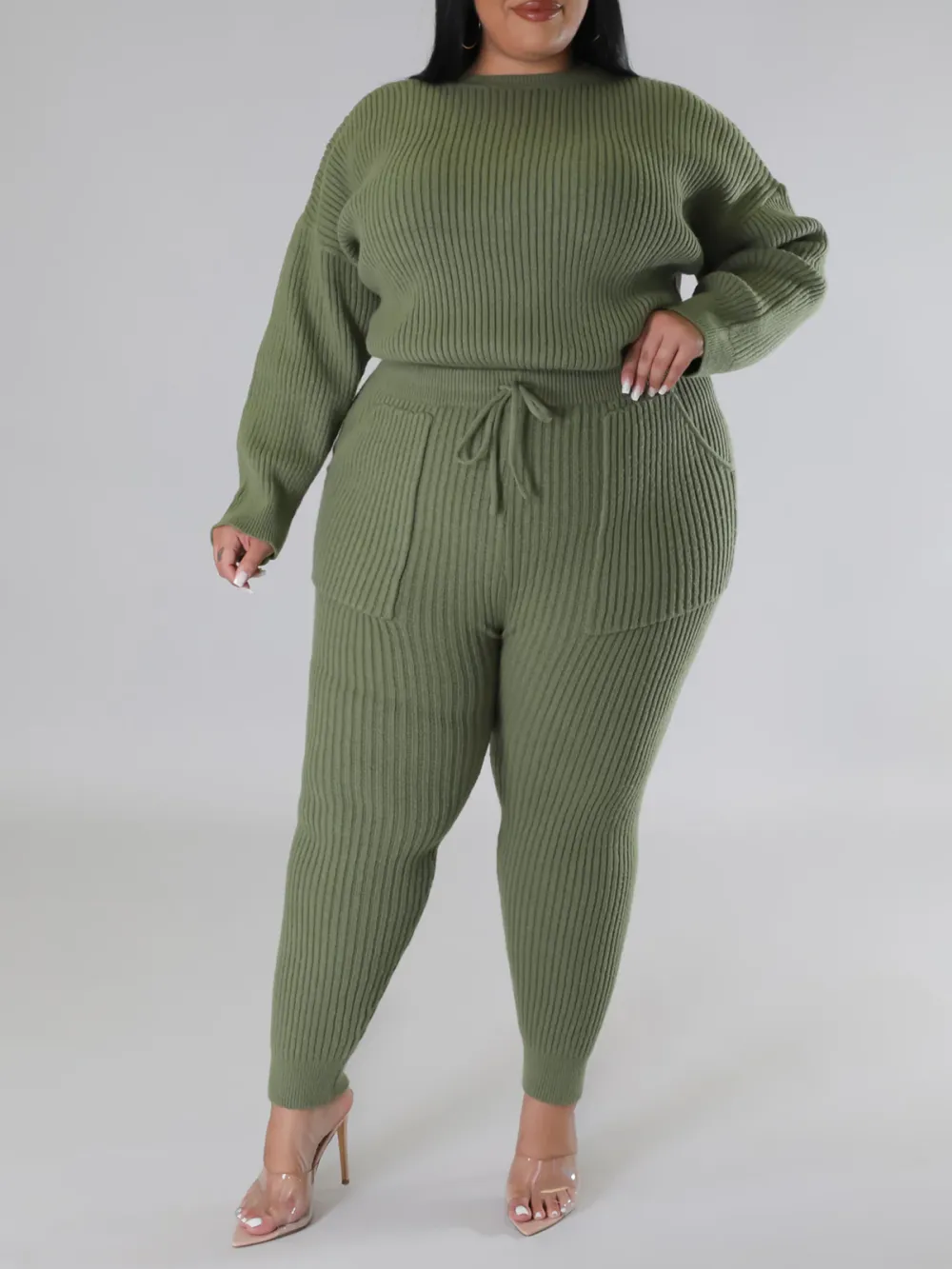 Plus-Size Fashion Knitwear For Women