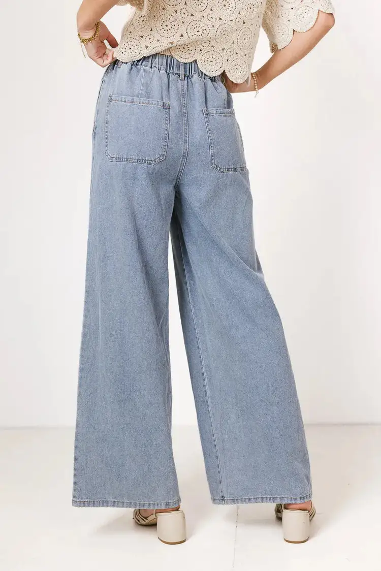 MICKEY WIDE LEG JEANS