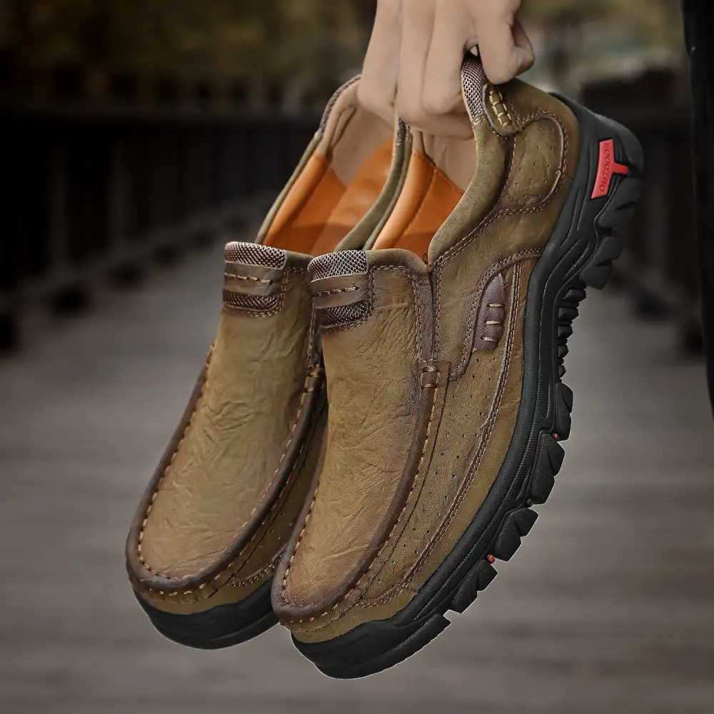 Orthopedic Specialists Recommend Men's Comfortable Orthopedic Arch Support Loafers-Ease the pain of foot disorders