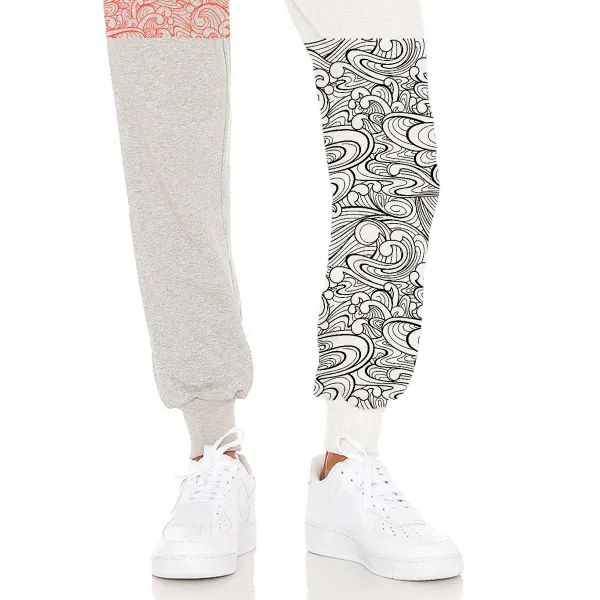 Renna Two Tone Sweatpants