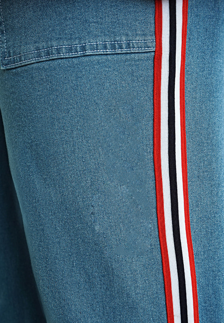 Sporty Stripe Denim Jeans